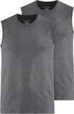 FALKE Daily Comfort Multipack Muscle Shirt ademend katoen top van onderlaag heren grijs - maat L