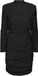 Vero Moda VMBELLA Feestjurk Zwart Lange Mouw Glitter Bodycon Kort Polyester Elastaan XS