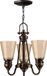 Steady Lighting Landelijke Kroonluchter - Metaal - Zwart - E14 - 36cm