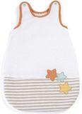 Miniland ML Poppen: BABYSLAAPZAK beige gestreept, voor de babypop 40cm, 3+