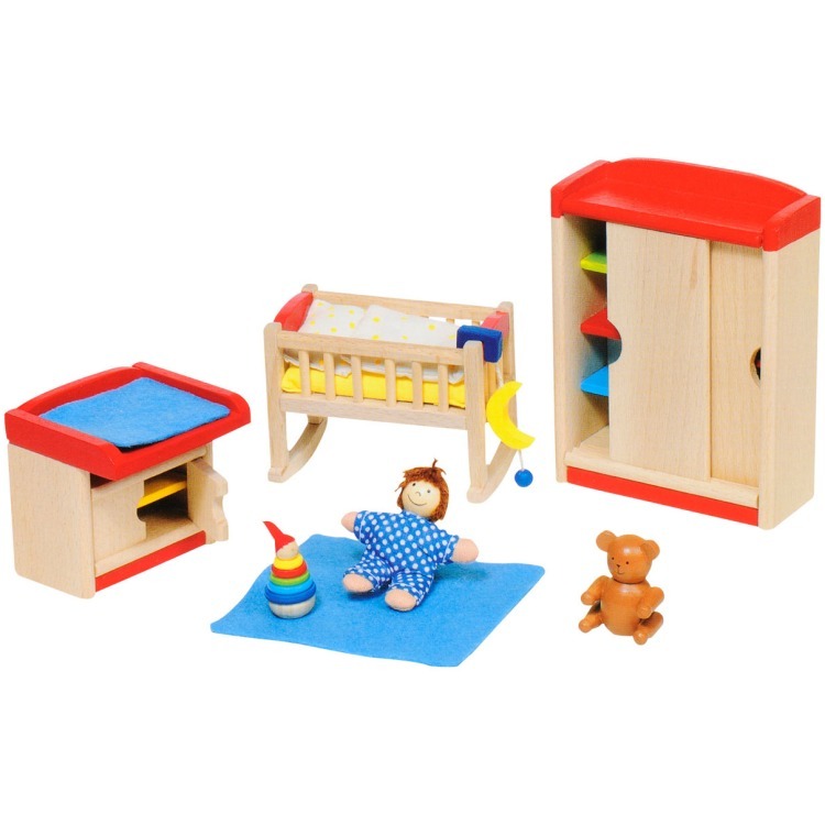 Goki poppenhuis kinderkamer