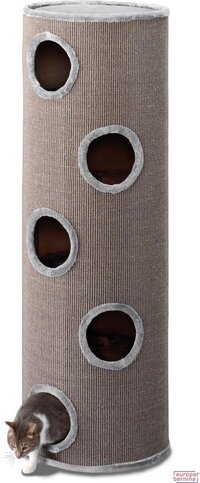 TRIXIE Europet Krabpaal Cat-Dome Extreme Grijs - 50X50X150 CM