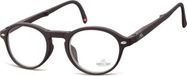 Montana Lunettes pliantes de lecture Noir mat Force +1,50