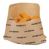 Garcia de Pou Kangoo Pack Delicious Tassen met Base 50 Gsm + 20 Peld in Box, 21 x 17/11 x 3 cm, Papier, Natural, 21 x 17 x