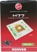 Hoover H77 - Stofzuiger accessoires - wit, groen - 4 stuks