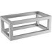 Wiesbaden Nick cadre pour lavabo - 395x150x215mm - Inox
