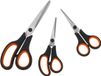 Excellent Houseware Scharenset - 3 formaten - RVS bladen - geschikt voor links- en rechtshandigen