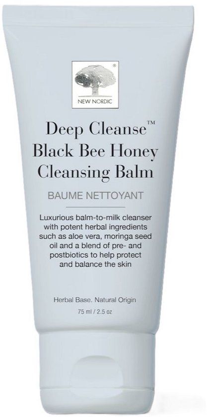 New Nordic Deep Cleanse Black Bee Honey Cleansing Balm 75ML