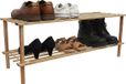 Merkloos Relaxdays Schoenenrek - 74x29,5x26 cm - Naturel - Hout