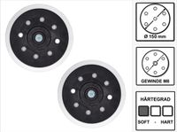 Makita disque de ponçage souple pour ponceuse excentrique / ponceuse 150 mm M8 (196684-1)