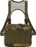 Brandit US Cooper Chest Pack Operator woodland Heuptasje - Groen