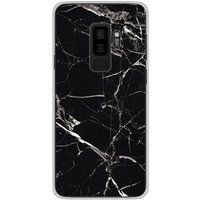 1001 coques Samsung Galaxy S9 Plus Marbre noir bedrukt siliconen hoesje