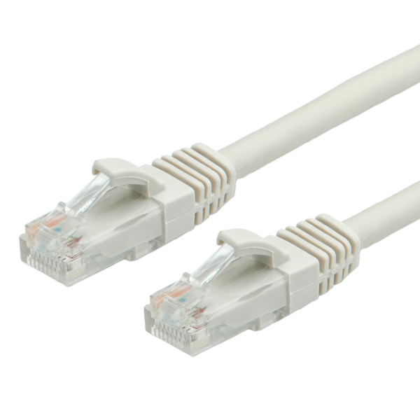 Value UTP-Patchkabel Cat.6a, 10GBit/s, grijs 1 m