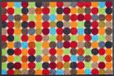 Goodivery Tapis de porte lavable à pois - Coloré, Polyamide, Rectangulaire
