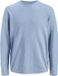 JACK&JONES JREBVARGO KNIT CREW NECK Garçon Pull en tricot Coton M Faded Denim