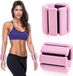 BeiJingLiangPinJiaZuoKeJiWenHuaFaZhanYouXianGongSi Poignets et chevilles lestés réglables - idéal pour le fitness, la course à pied, le yoga et le Pilates - portable et adapté aux hommes et aux femmes (rose)
