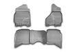 Element Rubbermatten voor DODGE RAM 1500/2500/3500 Crew Cab, 2002-2012 4 delig, zwart