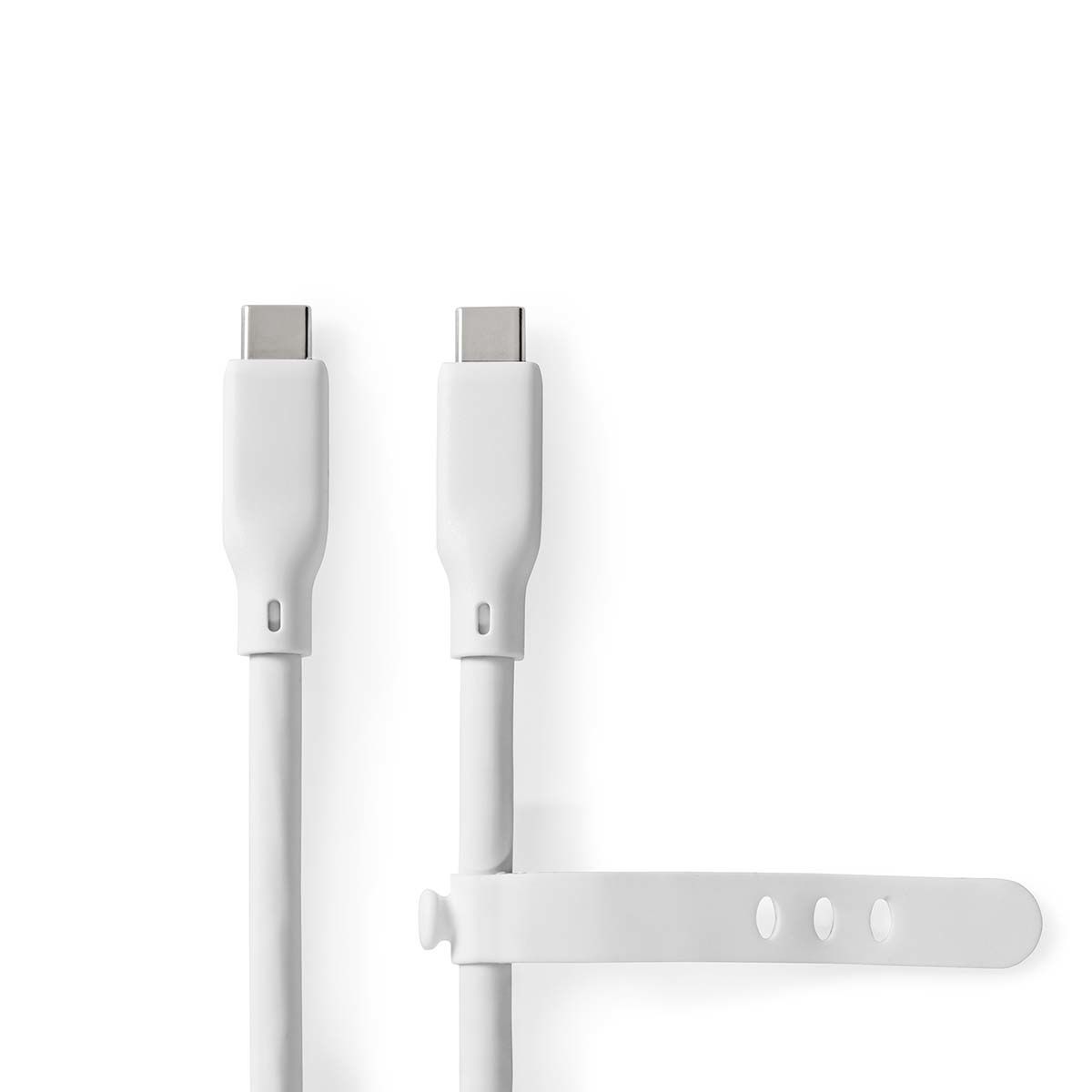 Nedis USB-C naar USB-C Kabel - 1m - USB 3.2 Gen 2 - Wit
