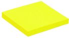 Quantore Bloc-notes 76x76mm néon jaune | 6 pièces