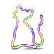 SBS LUNEONCAT Light Decoration Figure 1 Bulb Multicolour Battery, USB