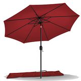 VOUNOT 2,7 m terrasparasol tuinparasol buitentafel kantelbare terrasparasol paraplu