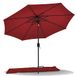 VOUNOT 2,7 m terrasparasol tuinparasol buitentafel kantelbare terrasparasol paraplu