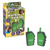 Talkie-walkie Outdoor Adventure Walkie Talkies voor kinderen - 1 km bereik, ingebouwde zaklamp, gemakkelijk push-to-talk, lichtgewicht met clip