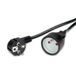 VALUE 19.99.1170 elektriciteitssnoer Zwart 3 m CEE7/7 CEE7/5
