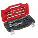 Facom start set in koffer met ratel & doppen 1/2" twin box 22-delig - SL.151-EP22PB