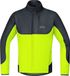 Gore Wear C5 Windstopper Jas Zwart/Neon Geel Maat M