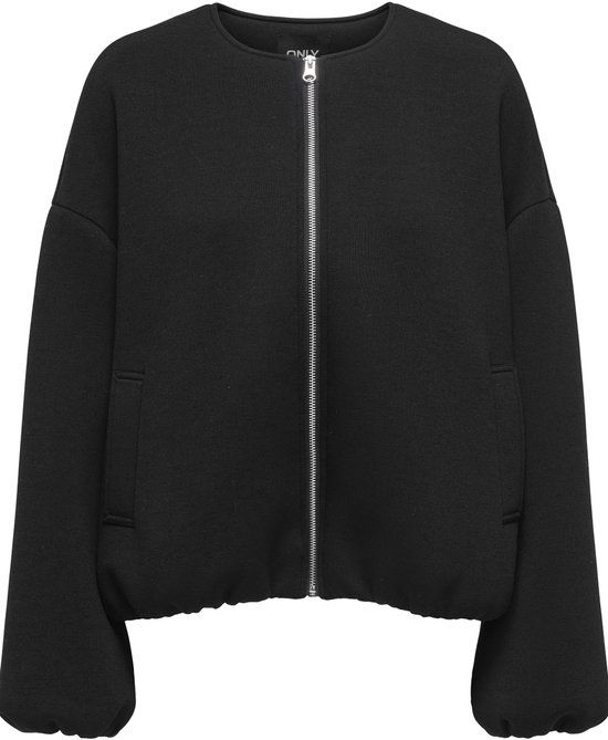 ONLY - ONLELLIE SCUBA JACKET OTW NOOS Dames Jas - Black - XS/S