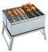 Acier Inoxydable Barbecue Portable au Charbon de Bois