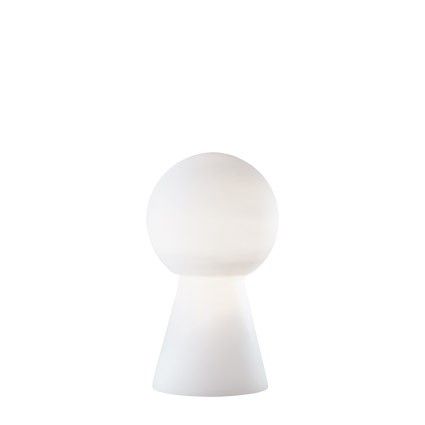 Ideal Lux BIRILLO TL1 MEDIUM Tafellamp - Wit - E27