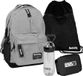 PASO GRAU Sac à dos scolaire pour enfants - Lot de 4 pièces