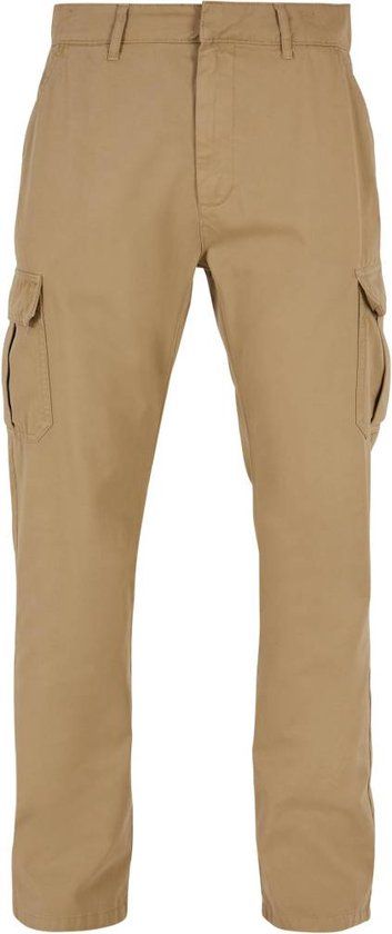 Urban Classics Straight Leg Cargo Broek - Beige - Maat W44
