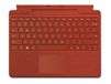 Microsoft Surface Pro Signature Keyboard QWERTY Spaans Rood