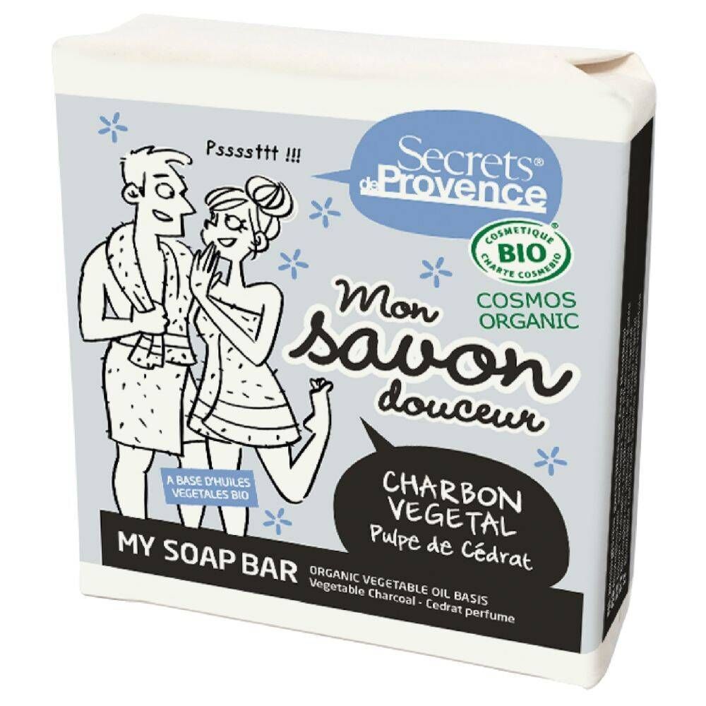 2Cme Secrets® De Provence My Soap Bar Vegetable Charbon 100 g zeep