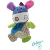 Peluche vache, 16 cm, écologique, doux, fabriqué à partir de matériaux recyclés, convient aux chiens