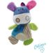 Peluche vache, 16 cm, écologique, doux, fabriqué à partir de matériaux recyclés, convient aux chiens
