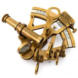Antiek Messing Nautische Sextant Maritieme Astrolabe Marine voor Office & Gifitng Item Rustieke Vintage Home Decor Geschenken
