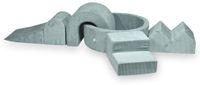 Mimii Foam speelset met rond ballenbad 90x30 Corduroy + 5 elementen