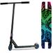SOKE PRO Street Neo Stunt Scooter Chrome Kick Scooter with ABEC 9 Ball Bearings Scooter Adults and Children Soke Various Designs Available Size: 100 x 24 mm