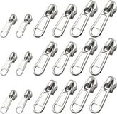 Semsen Kit de réparation pour fermetures éclair en nylon - 18 pièces