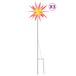 vidaXL Lampes de Noël avec piquet de terre et LED 3 pcs 35 cm rouge
