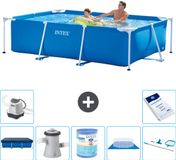 Intex Rechthoekig Frame Zwembad - 260 x 160 x 65 cm - Blauw
