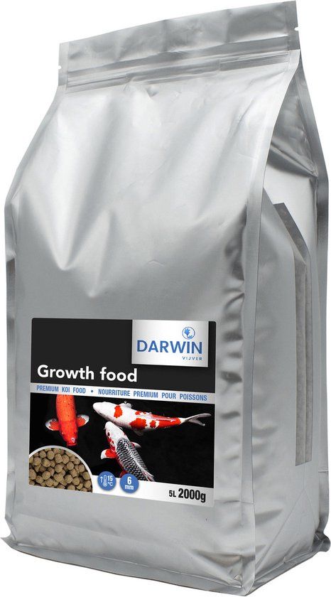 Suren collection Darwin Premium Growth Food - Vijvervoer - 6 mm 5 l