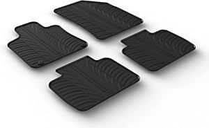 Rubbermatten passend voor Peugeot 508 II 2019- (T-Design 4-delig + montageclips)