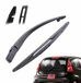 Merkloos Hyundai 12" Achterruitenwisserblad & Armset - Voor Hyundai I10 MK1 2008-2014