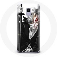 Maniacase Hoesje voor Samsung Galaxy A6 2018 Bleach manga ichigo kurosaki zwaard