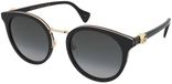 Gucci Zonnebrillen GG1181SK 001 Goudkleurig/Grijs